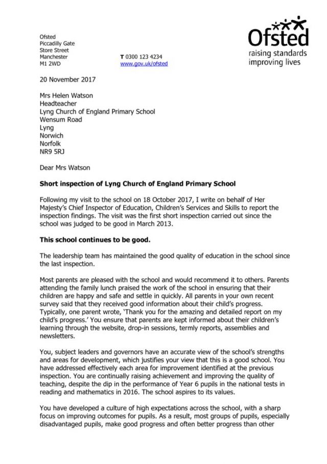 thumbnail of Ofsted report Oct 17